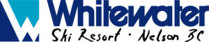 whitewater ski resort logo, nelson british columbia, canada